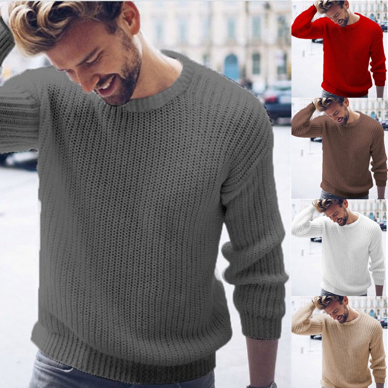 Herren lässiger Strickpullover Drune