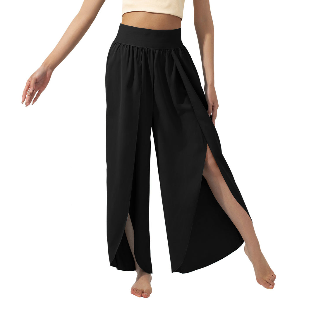 Damen luftige Culotte mit Seitenschlitzen Drune
