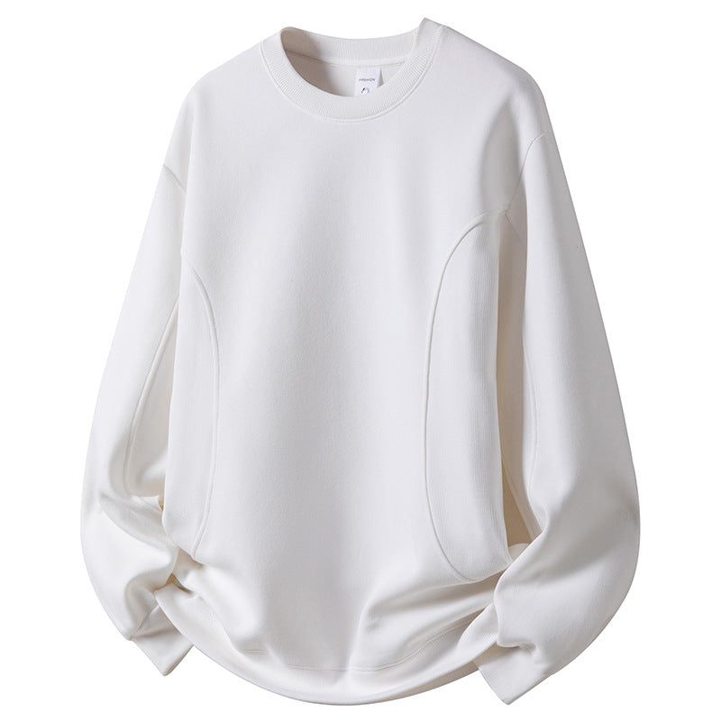 Damen Bequem Oversized Sweatshirt Drune