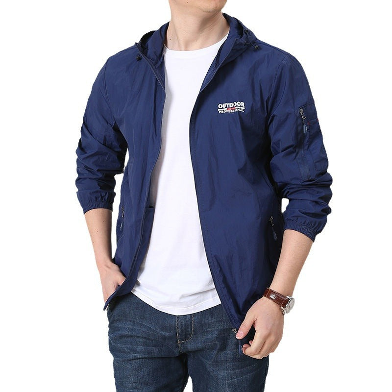Herren Leichte und atmungsaktive Outdoorjacke Drune