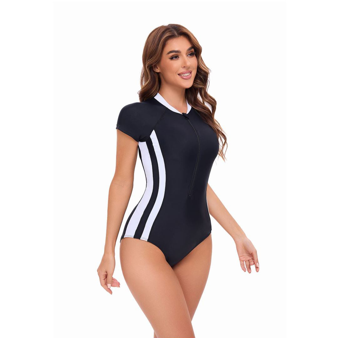 Damen Sportlicher Badeanzug Drune