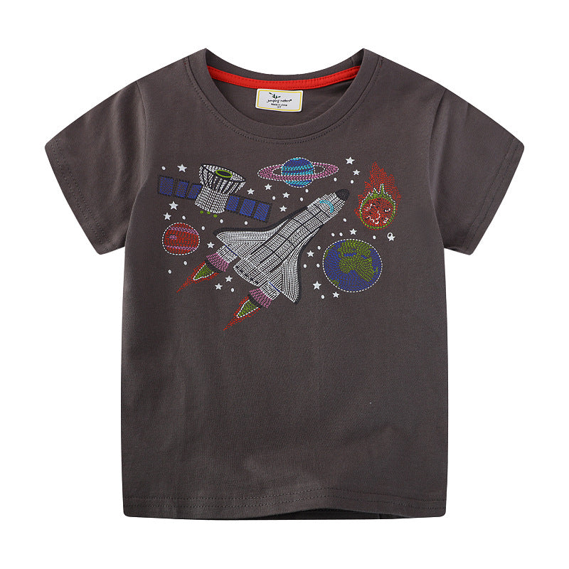 Jungen T-Shirt mit aufregendem Weltraum-Motiv Drune