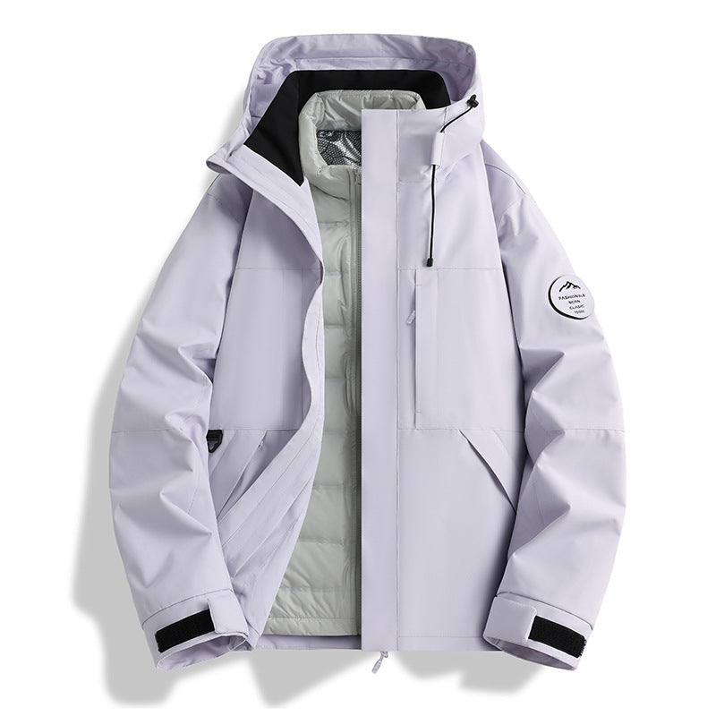 Damen Wasserdichte und isolierte Outdoor-Jacke Drune