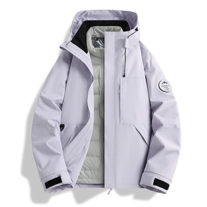 Damen Wasserdichte und isolierte Outdoor-Jacke Drune