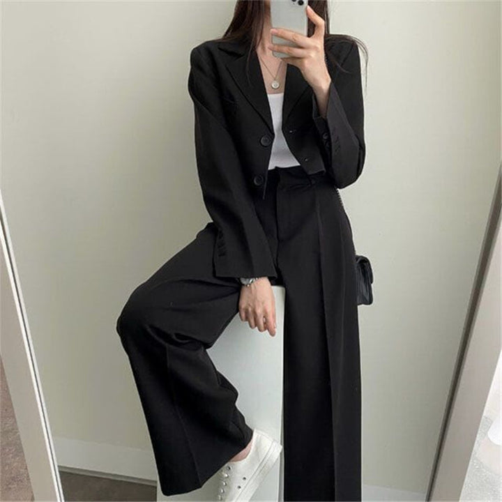 Damen Trendiger Kurzblazer Drune