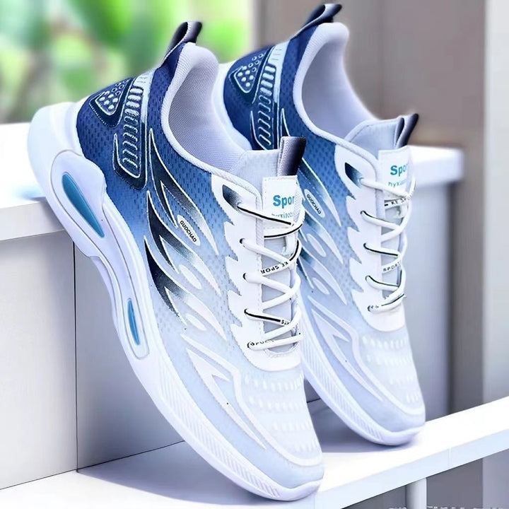 Herren Sportliche Dämpfungs-Sneaker mit atmungsaktivem Mesh Drune