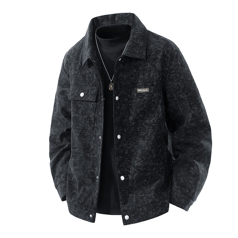 Herren Urbaner Overshirt mit modernen Taschen Drune