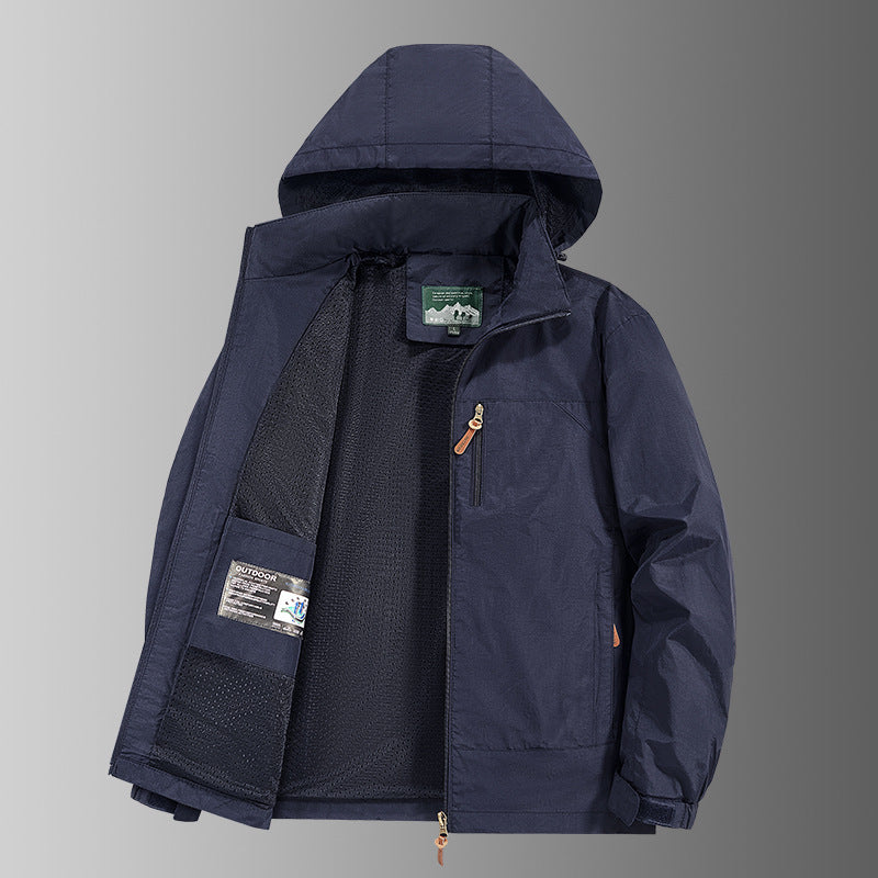 Herren technische Outdoorjacke Drune