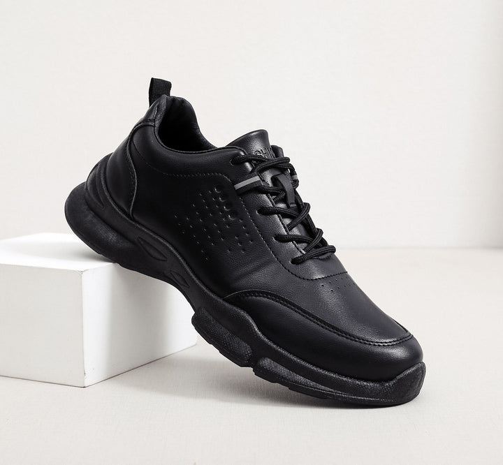 Herren Sportliche Leder Sneakers Drune