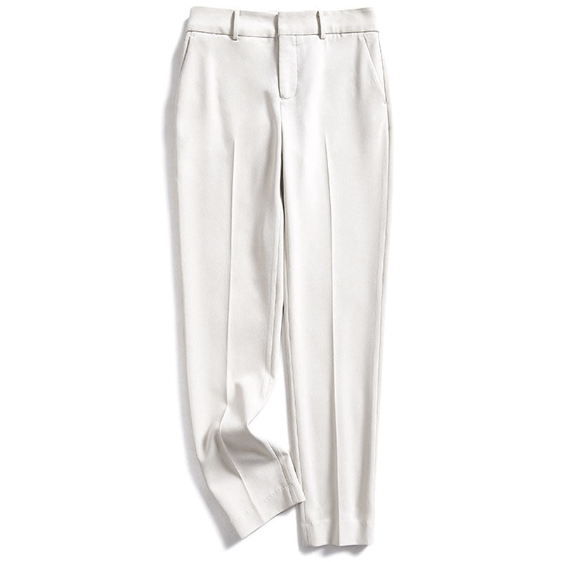 Damen Elegante Hochtaillierte Anzughose Drune