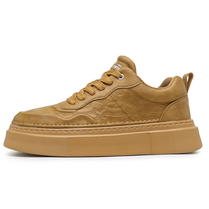 Unisex Plateausneaker mit geprägtem Obermaterial und extrahoher Platformsohle Drune