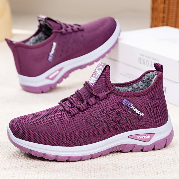 Damen Bequeme und warme Sneakers für den Alltag Drune