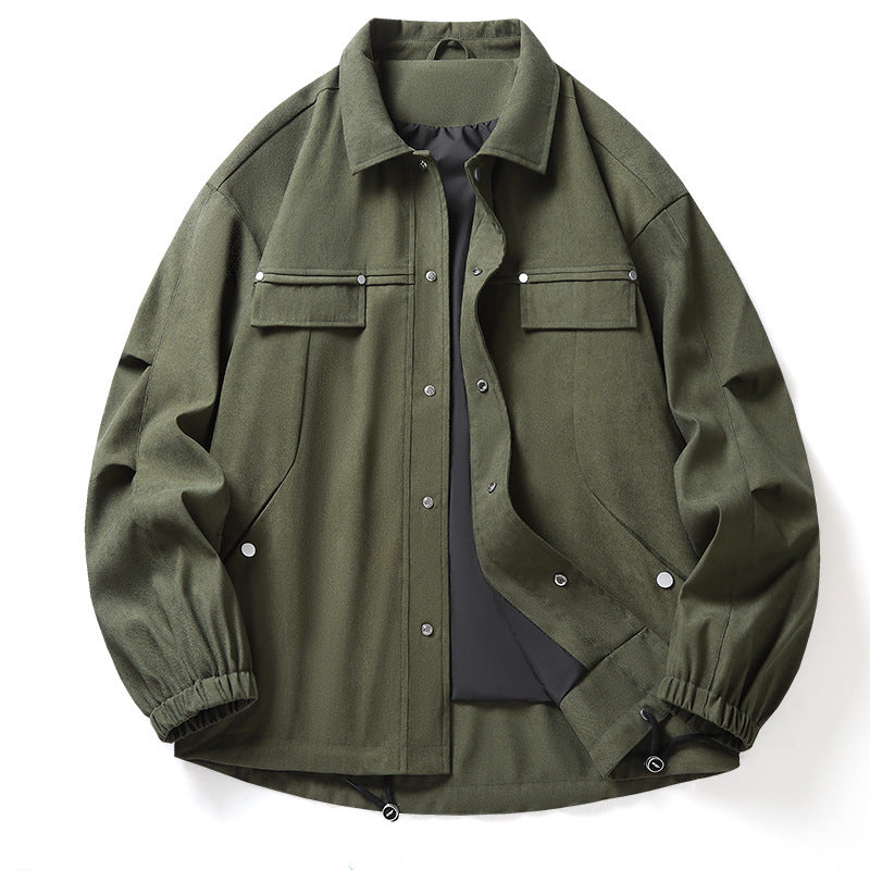 Herren Lässige Flanelljacke Drune