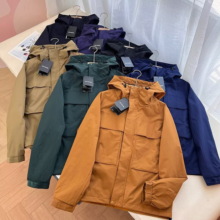 Damen funktionale Outdoor-Jacke mit praktischen Taschen Drune