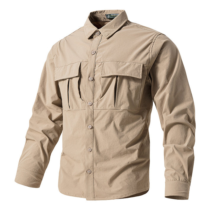 Herren funktionale Outdoor-Hemdjacke Drune