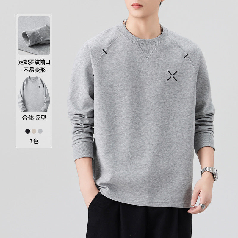 Herren Sportlicher Crewneck-Sweatshirt Drune