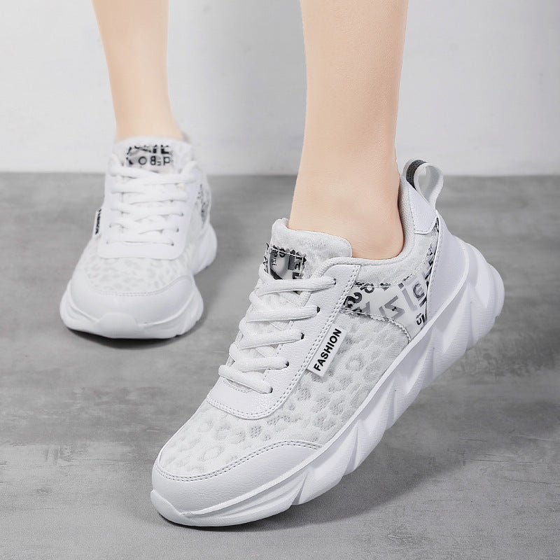 Damen nan modische City-Sneaker mit atmungsaktiver Netzoberfläche, gepolsterter Innensohle und geformter Leichtsohle Drune