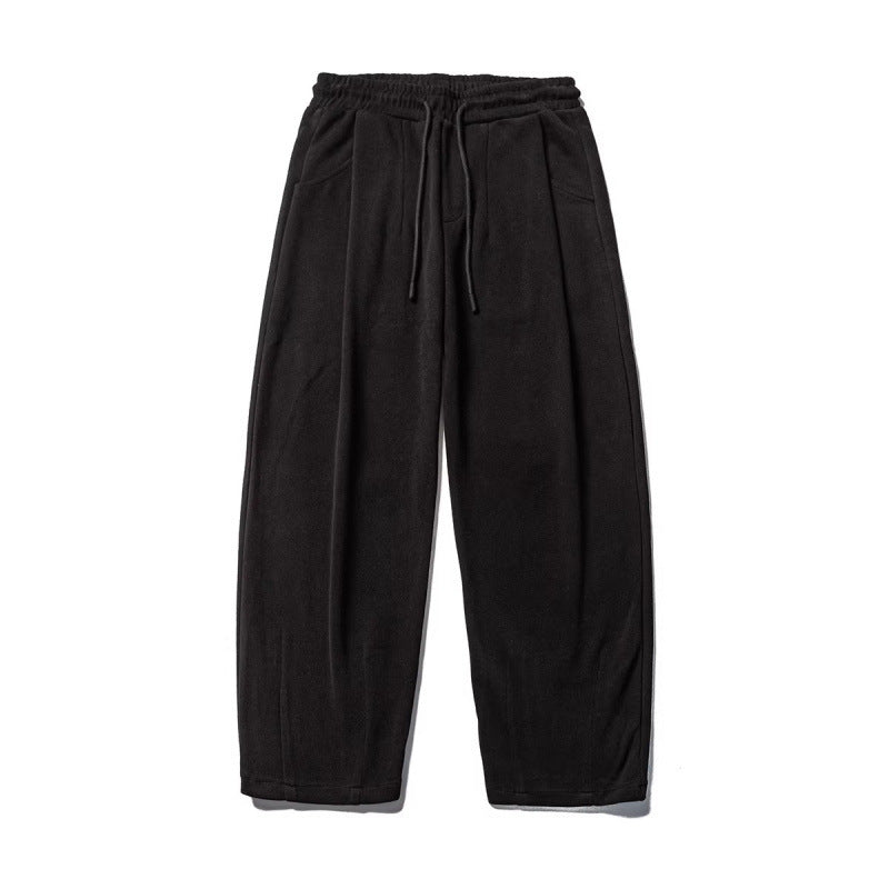 Herren Lässige Sweathose mit hohem Elastikbund, Kordelzug und leichtem Tapered‑Schnitt Drune