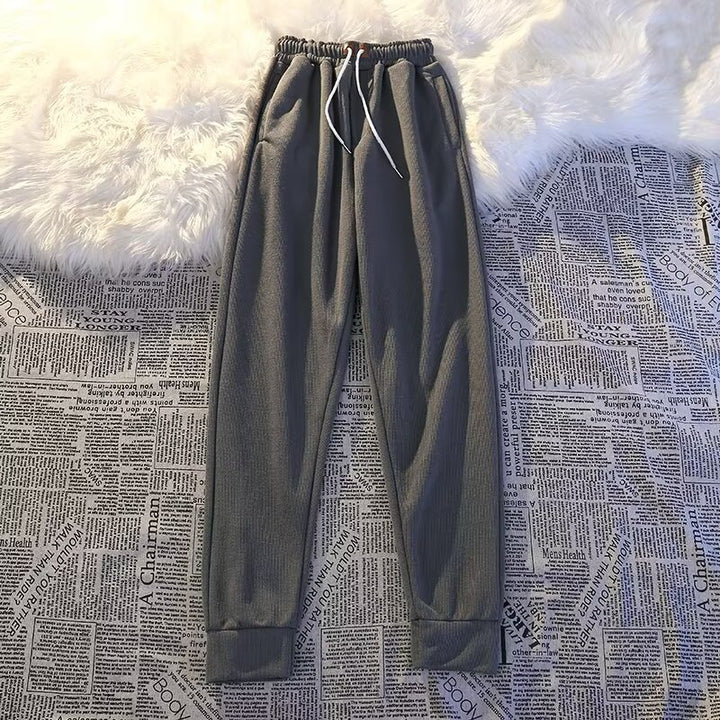 Damen Bequeme Freizeithose mit elastischem Bund Drune