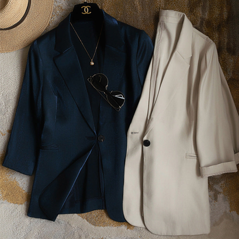 Damen Eleganter Blazer mit hochmodernem Schnitt Drune