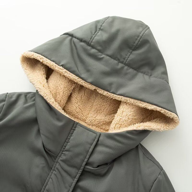 Damen Steppjacke mit kuscheligem Futter und praktischen Taschen Drune
