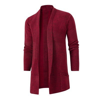 Damen Strickjacke mit offenem Schnitt und Tasche Drune