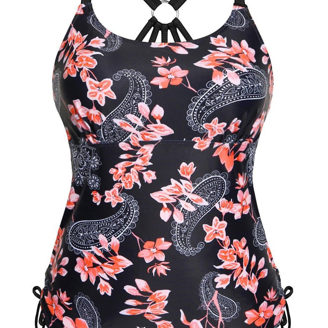 Damen Sportlicher Tankini mit racerback Design Drune