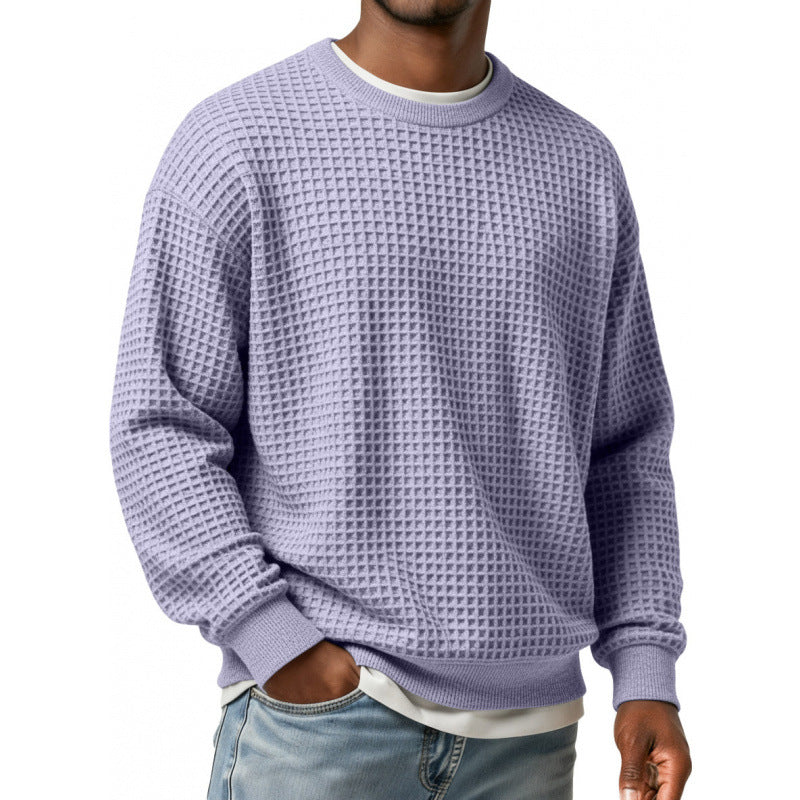 Herren Urbaner Pullover mit Waffelstruktur Drune