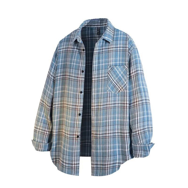 Damen Oversized Karohemd Drune