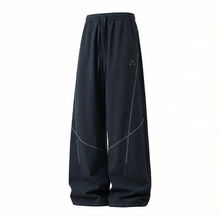 Unisex Weite technische Ballonhose mit elastischem Bund und Tunnelzug Drune