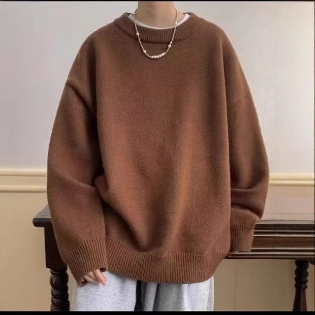 Damen Bequemer Oversized Pullover Drune