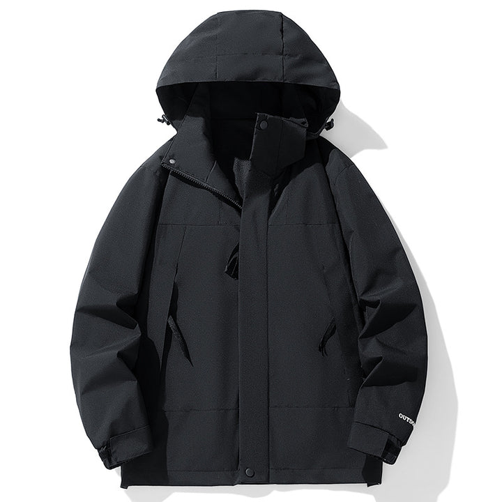 Damen Wasserabweisende Übergangsjacke mit verstellbarer Kapuze Drune