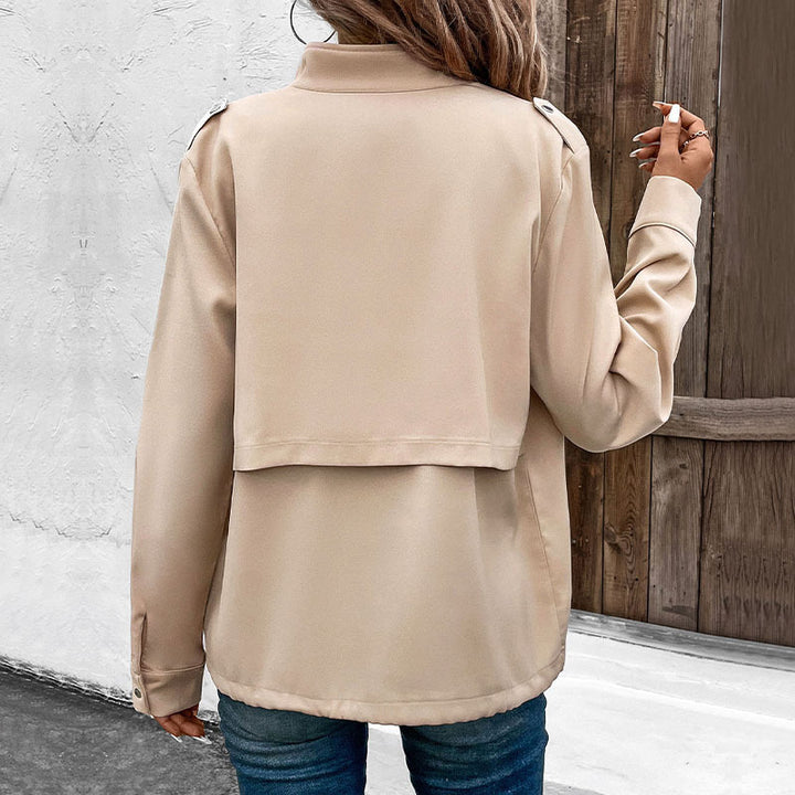 Damen Lässige Blousonjacke Drune