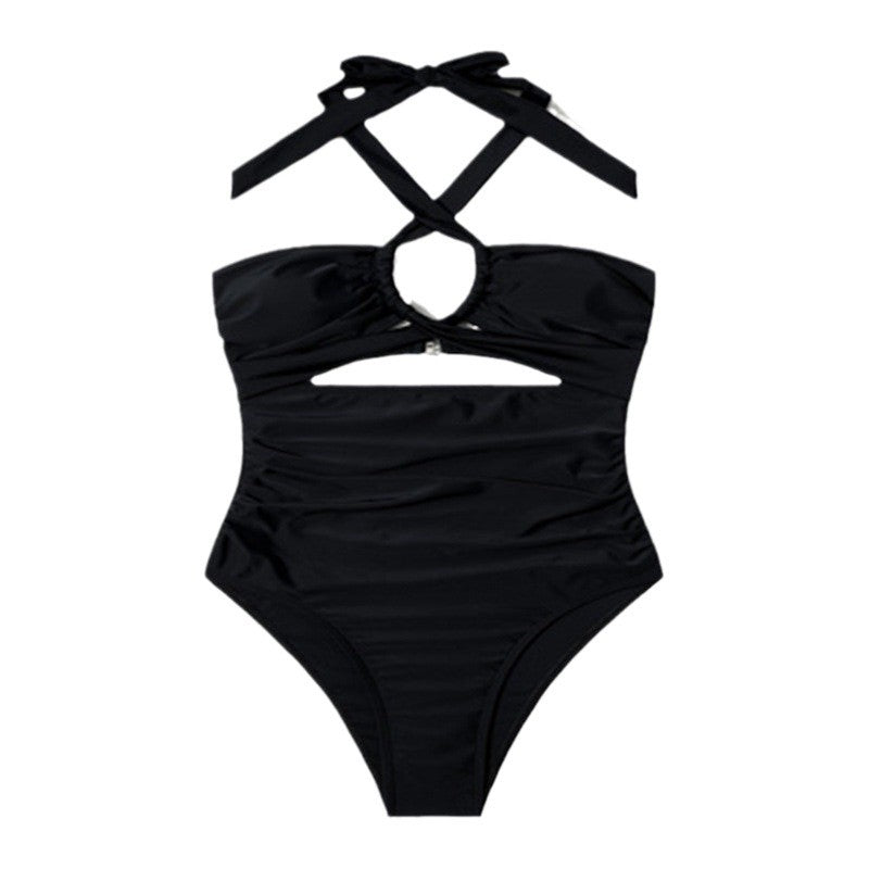 Damen Cut-Out Badeanzug mit verstellbaren Trägern Drune
