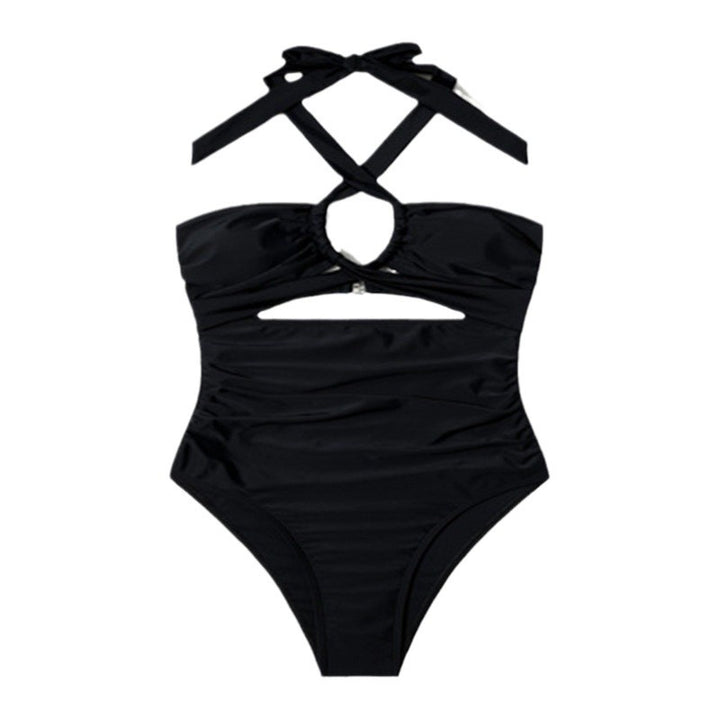Damen Cut-Out Badeanzug mit verstellbaren Trägern Drune