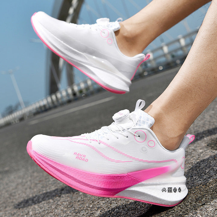 Unisex Performance-Laufschuhe mit Drehverschluss, mehrschichtiger Rebound-Zwischensohle und stabiler TPU-Fersenstütze Drune