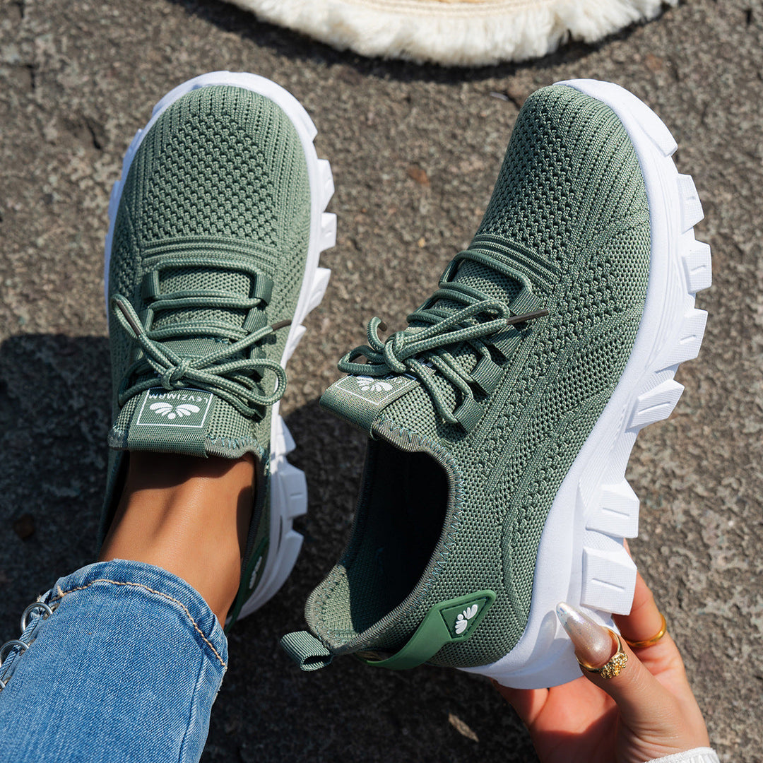 Damen Hochwertige Freizeitschuhe mit dämpfender Sohle Drune