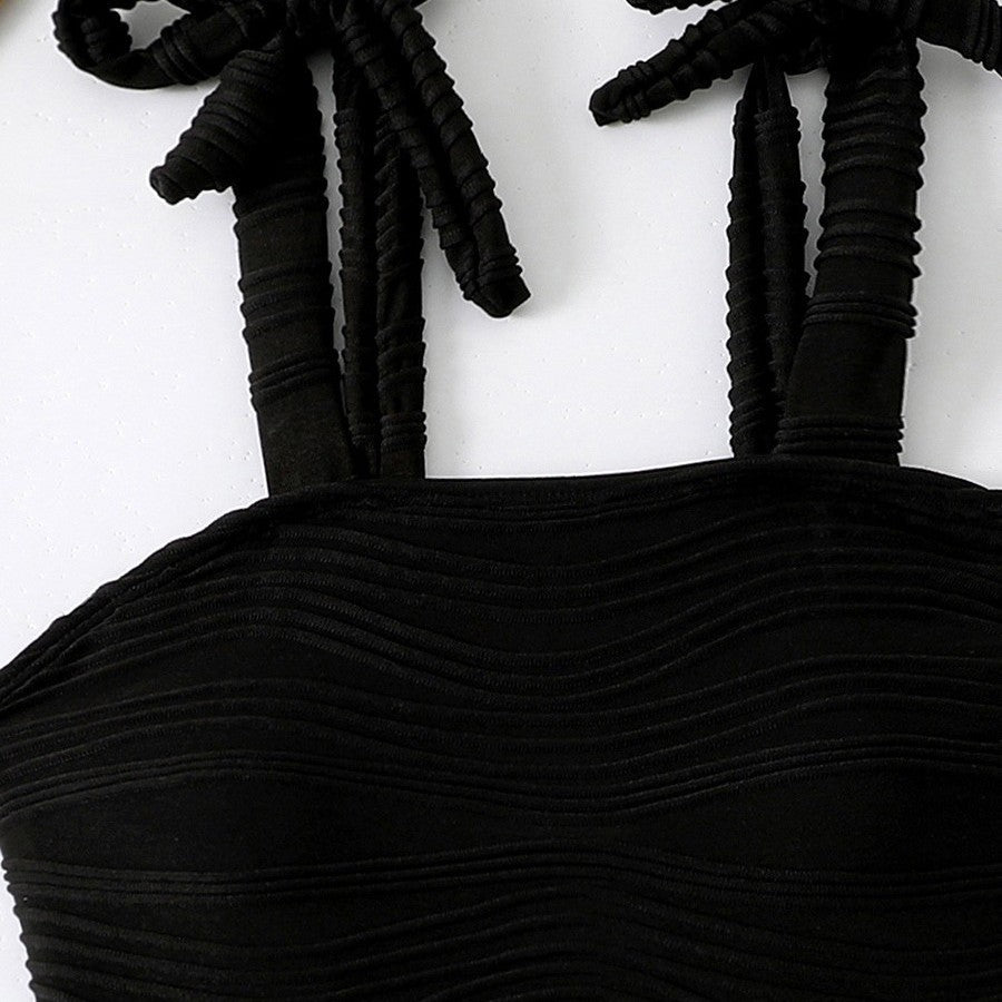 Damen Eleganter Einteiler mit Rüschendetails Drune