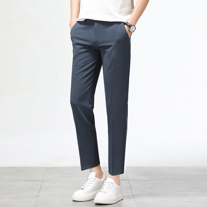 Herren Komfortable Chino-Hose Drune