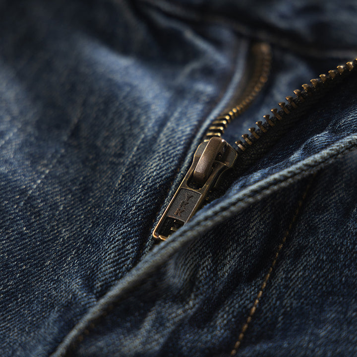 Herren Lässige Jeans mit verstärkten Knien Drune