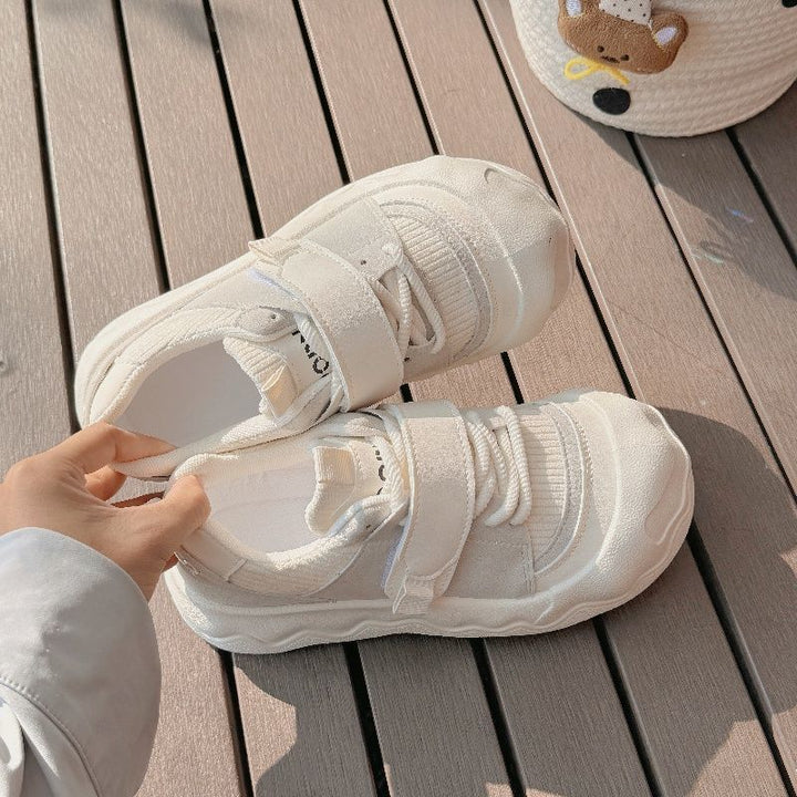 Damen Sneaker mit praktischen Klettverschlüssen und dämpfender Sohle Drune