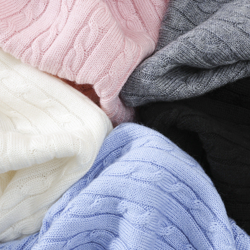 Damen Feiner Zopfmuster-Cardigan mit Rundhals und durchgehender Knopfleiste Drune