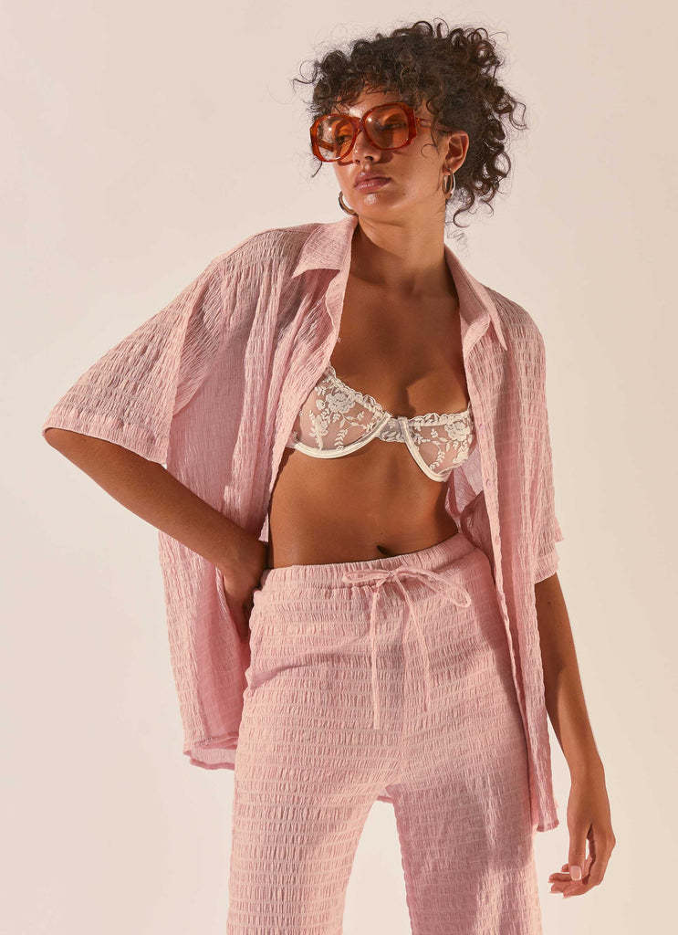 Damen luftiges und elegantes Zweiteiler-Set Drune