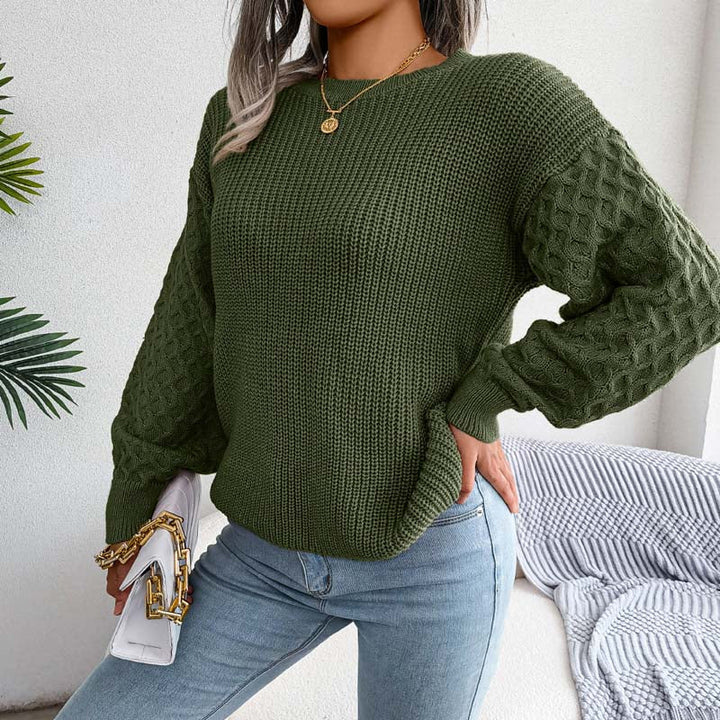Drune | Einfarbige Strickpullover