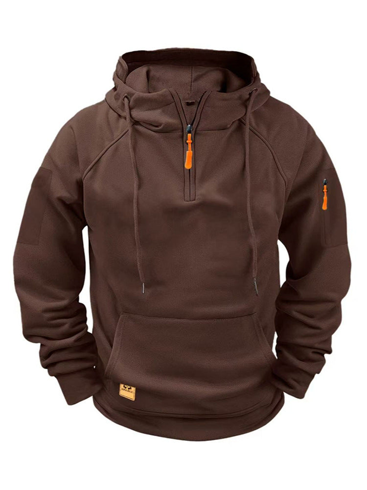 Herren Thermo-Fleece Kapuzenpullover Drune