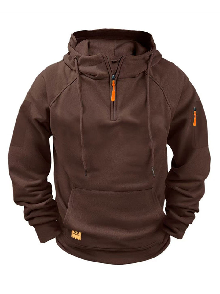 Herren Thermo-Fleece Kapuzenpullover Drune