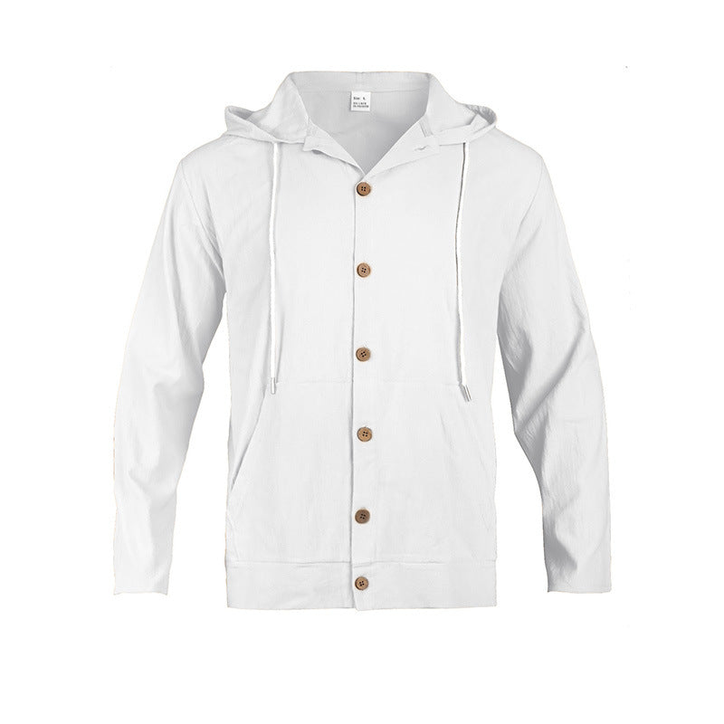 Herren Leichte Kapuzenjacke mit praktischen Taschen Drune
