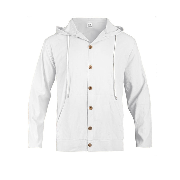 Herren Leichte Kapuzenjacke mit praktischen Taschen Drune