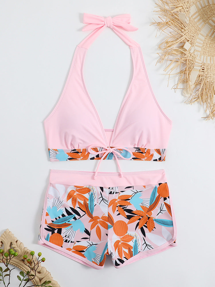 Damen Sportliches Bikini-Set mit verdecktem Bauch Drune