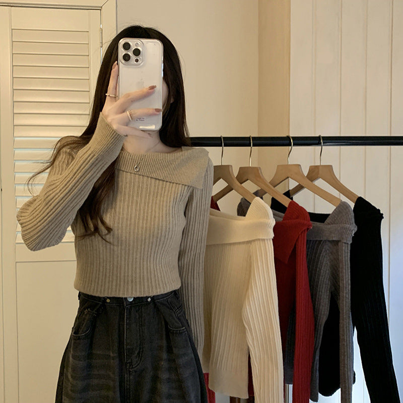 Damen Strickoberteil Drune